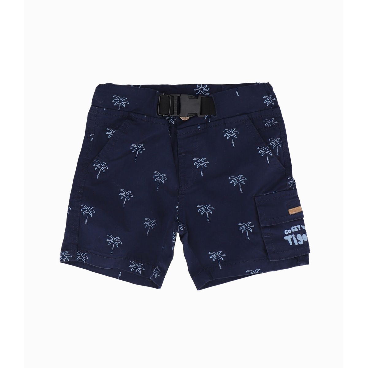 BLACK AND BLUE - Bermuda niño cargo azul marino Black and Blue