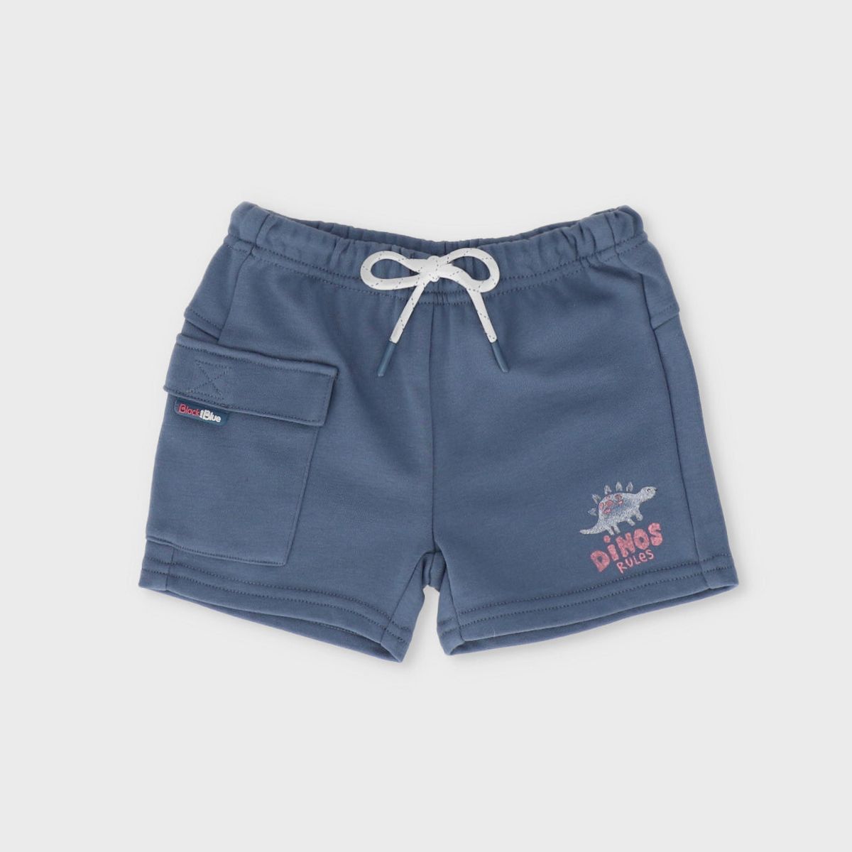 BLACK AND BLUE - Bermuda bebé cargo azul Black and Blue