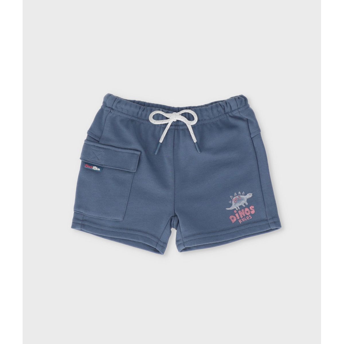 BLACK AND BLUE - Bermuda bebé cargo azul Black and Blue