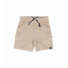 4KIDS - Bermuda bebé cargo beige 4 Kids