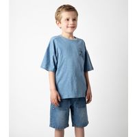 Bermuda niño denim celeste