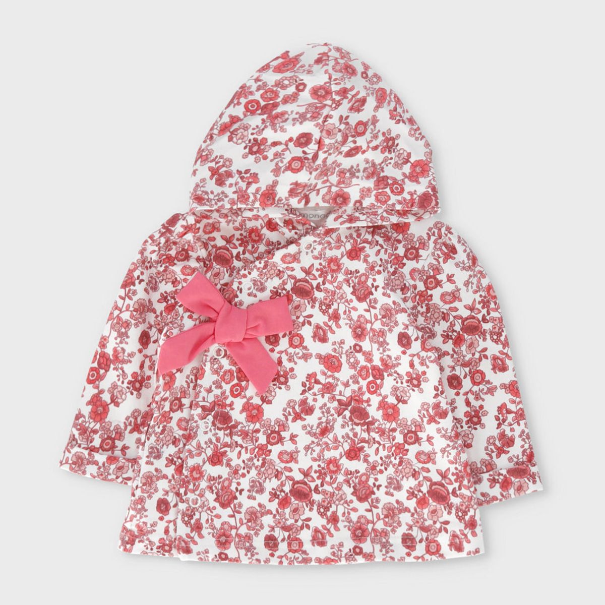 LIMONADA - Conjunto recién nacida floreado coral Limonada