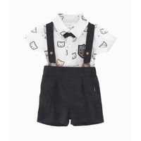 Conjunto recién nacido de ocasión blanco