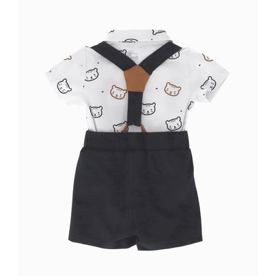 Imagen 2 del producto Conjunto recién nacido de ocasión blanco