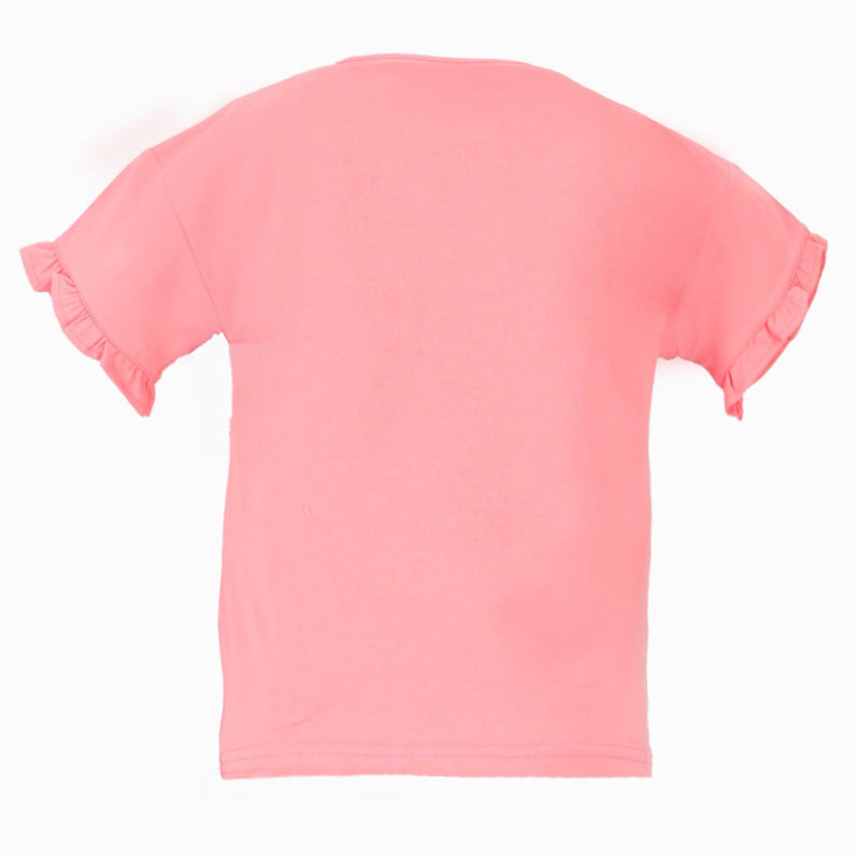 LIMONADA - Polera manga corta niña floral coral Limonada