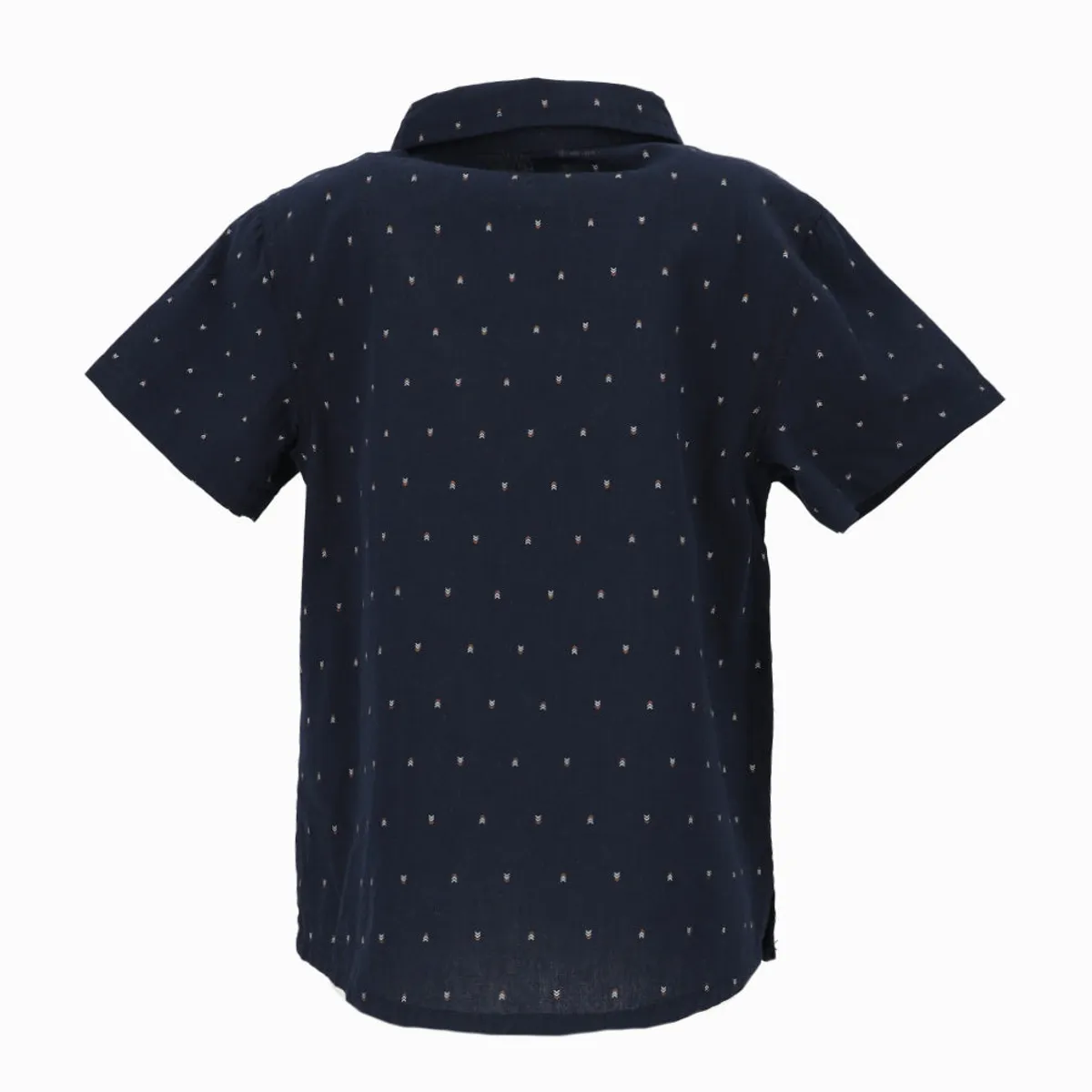 BLACK AND BLUE - Camisa manga corta bebé con estampado azul  Black and Blue