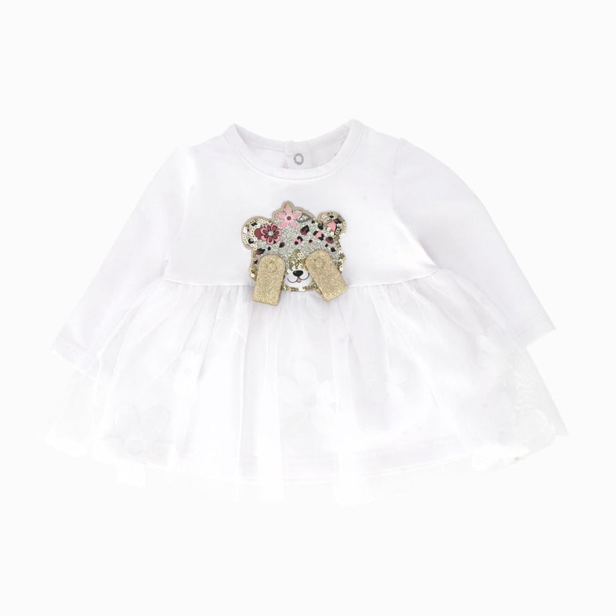 LIMONADA - Conjunto recién nacida con tul blanco Limonada