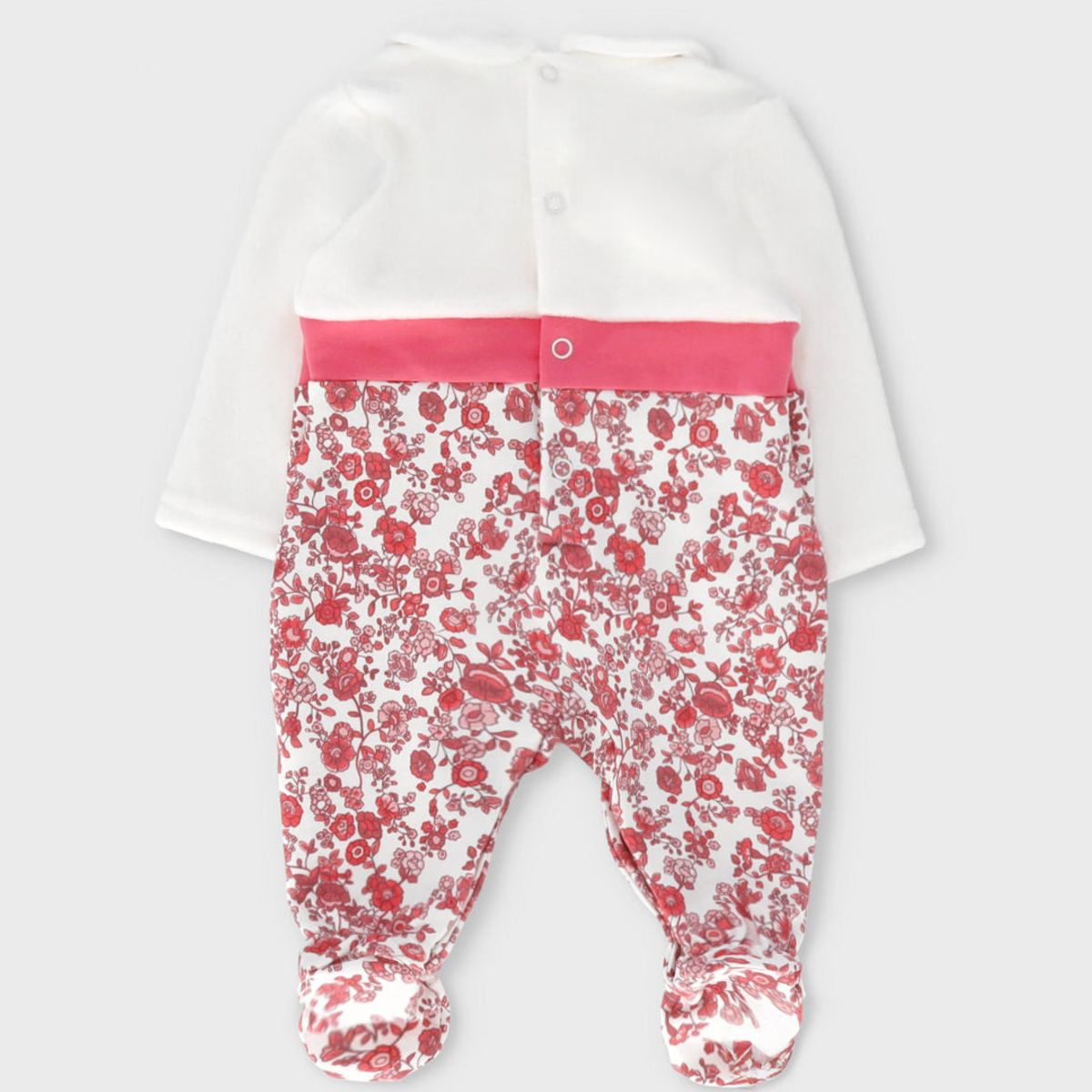 LIMONADA - Enterito recién nacida con flores coral Limonada