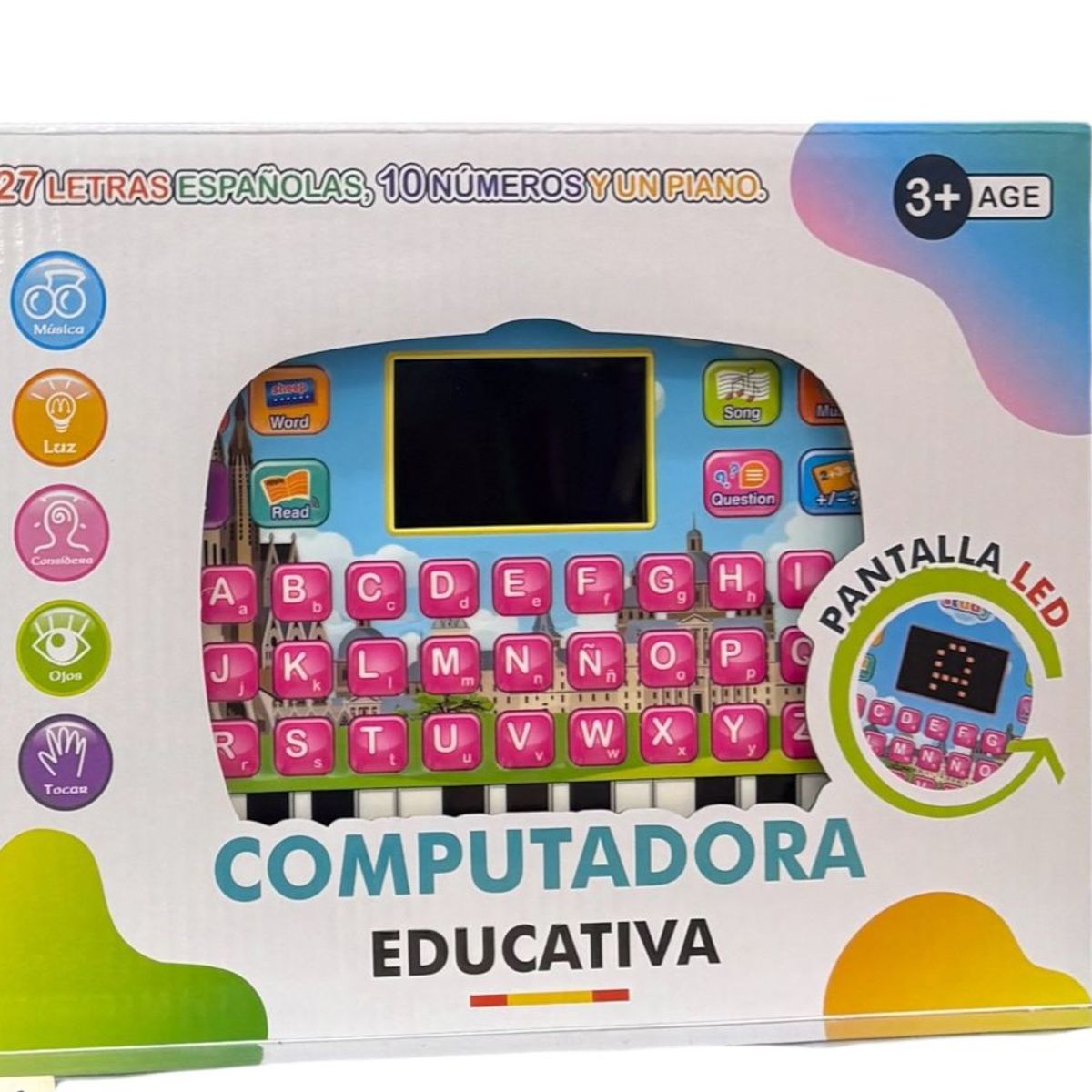 GENERICO - Computadora Juguete Educativo Interactivo Para Niños