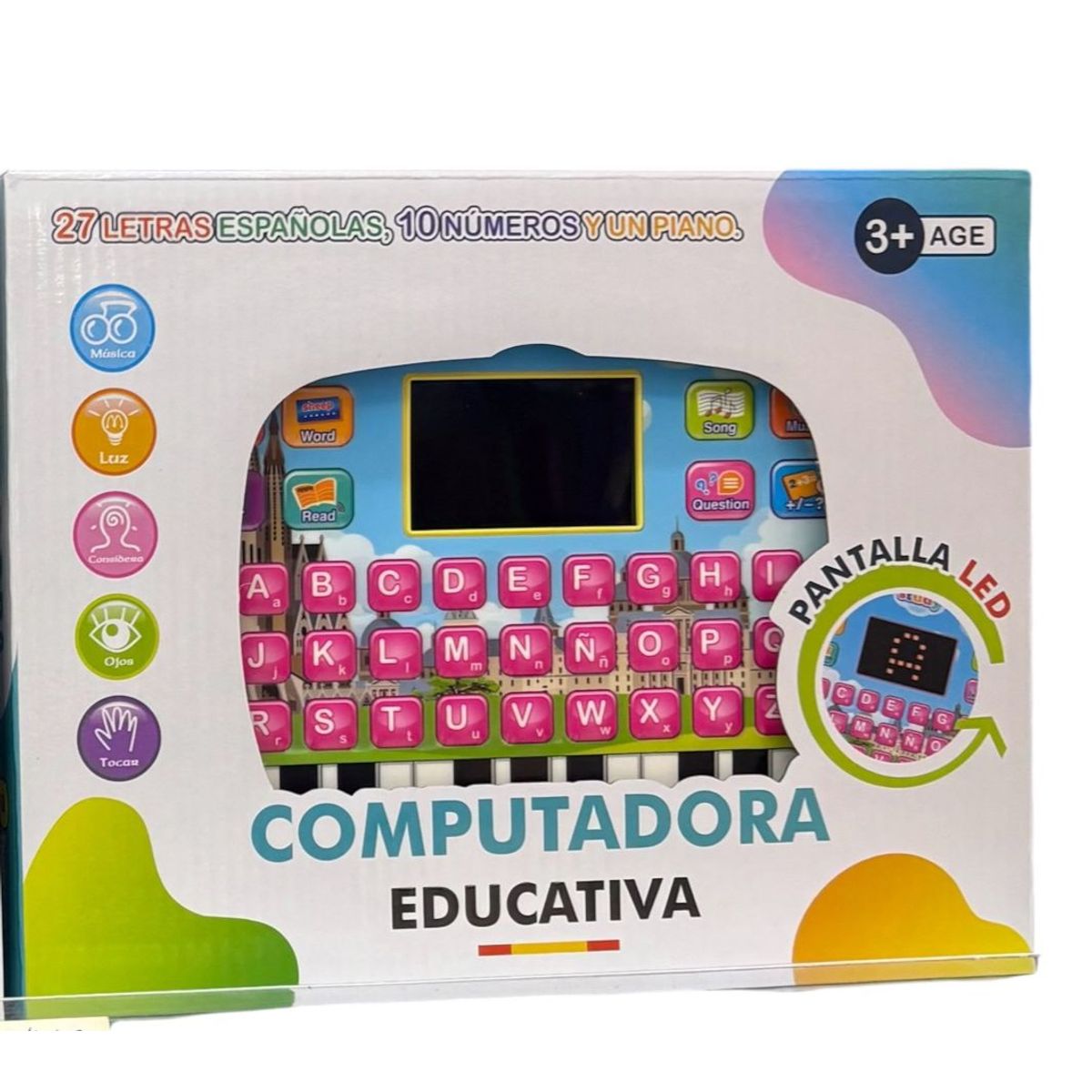 GENERICO - Computadora Juguete Educativo Interactivo Para Niños