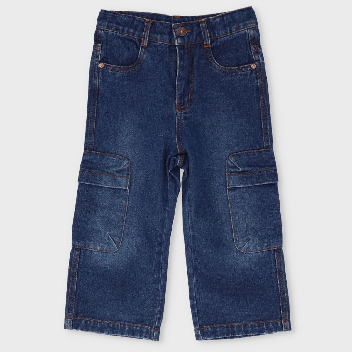 BLACK AND BLUE - Jeans niño cargo azul Black and Blue