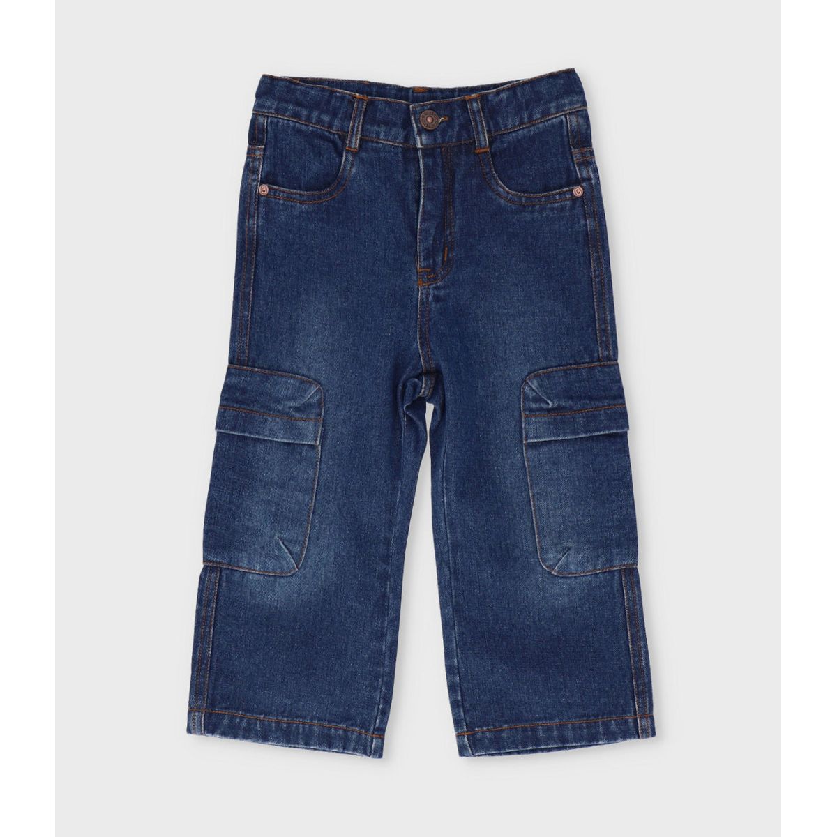 BLACK AND BLUE - Jeans niño cargo azul Black and Blue