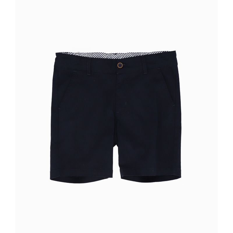 BLACK AND BLUE - Bermuda niño básica azul marino Black and Blue