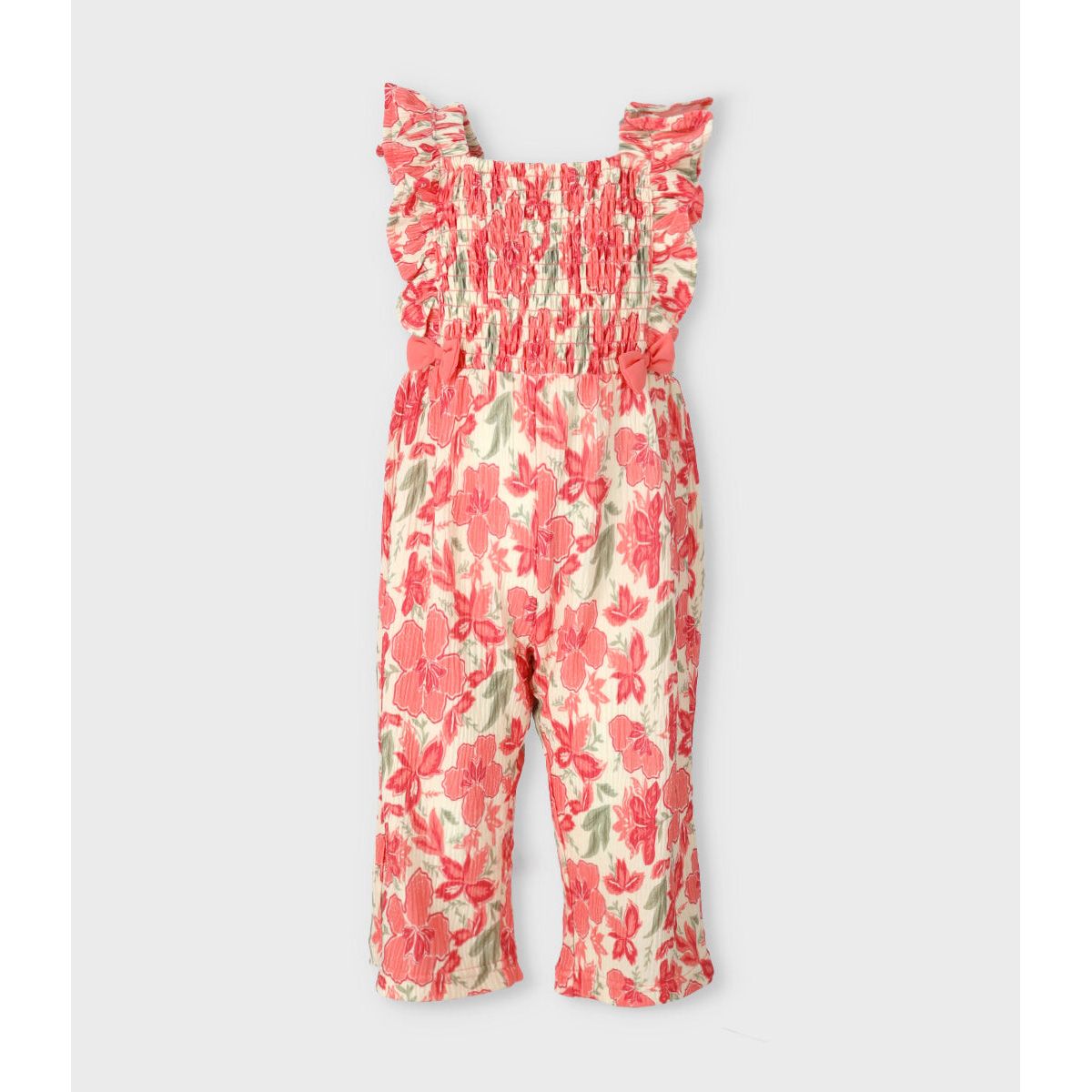 LIMONADA - Enterito bebé floreado coral Limonada