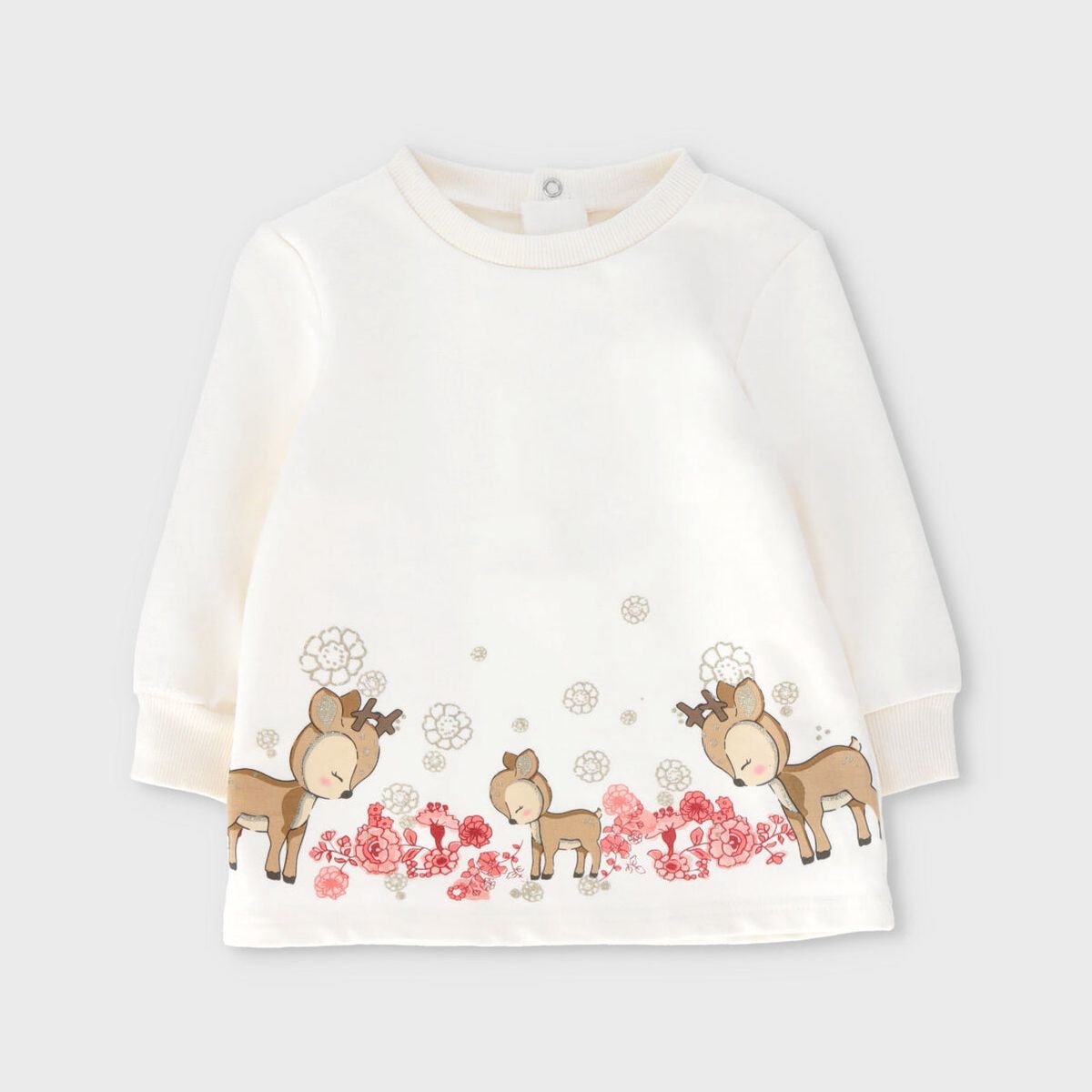 LIMONADA - Conjunto bebé con ciervo coral Limonada