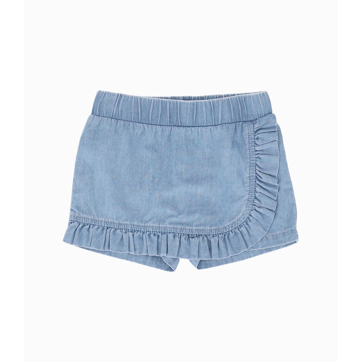 4KIDS - Short bebé falda short celeste 4 Kids
