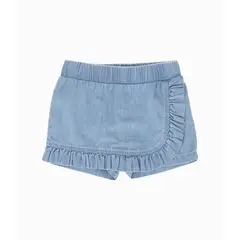 4KIDS - Short bebé falda short celeste 4 Kids
