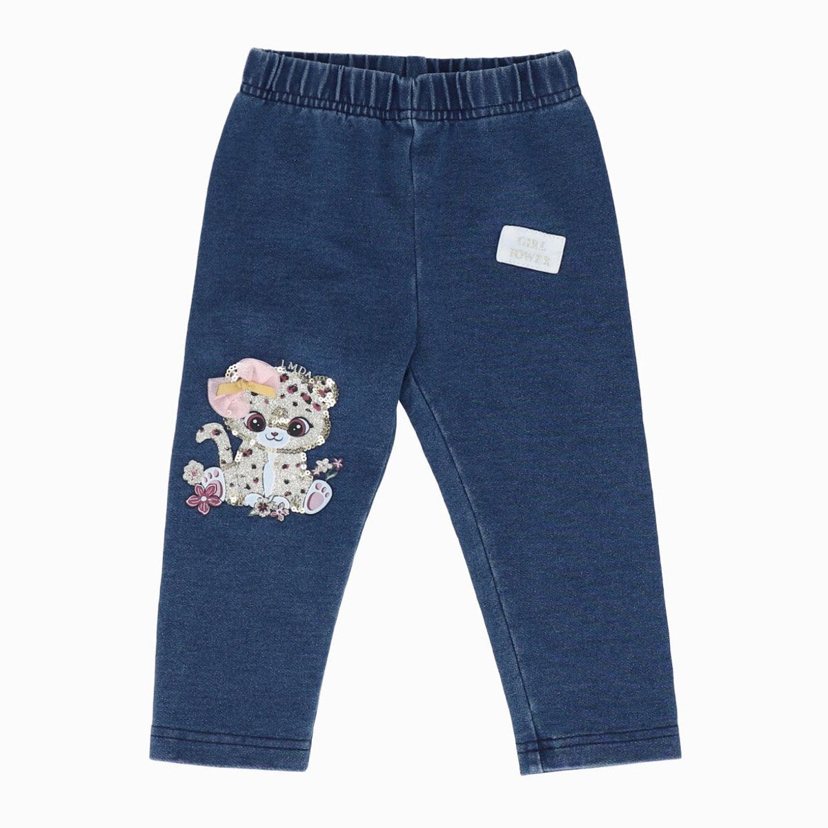 LIMONADA - Calza bebé denim azul Limonada