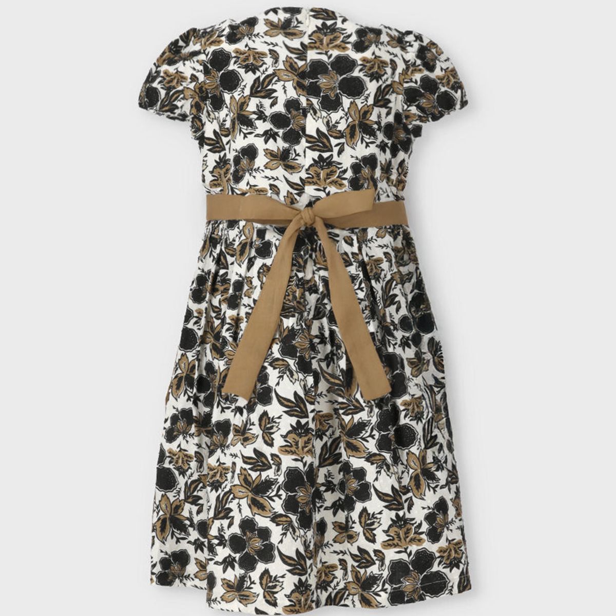 LIMONADA - Vestido niña floreado negro Limonada