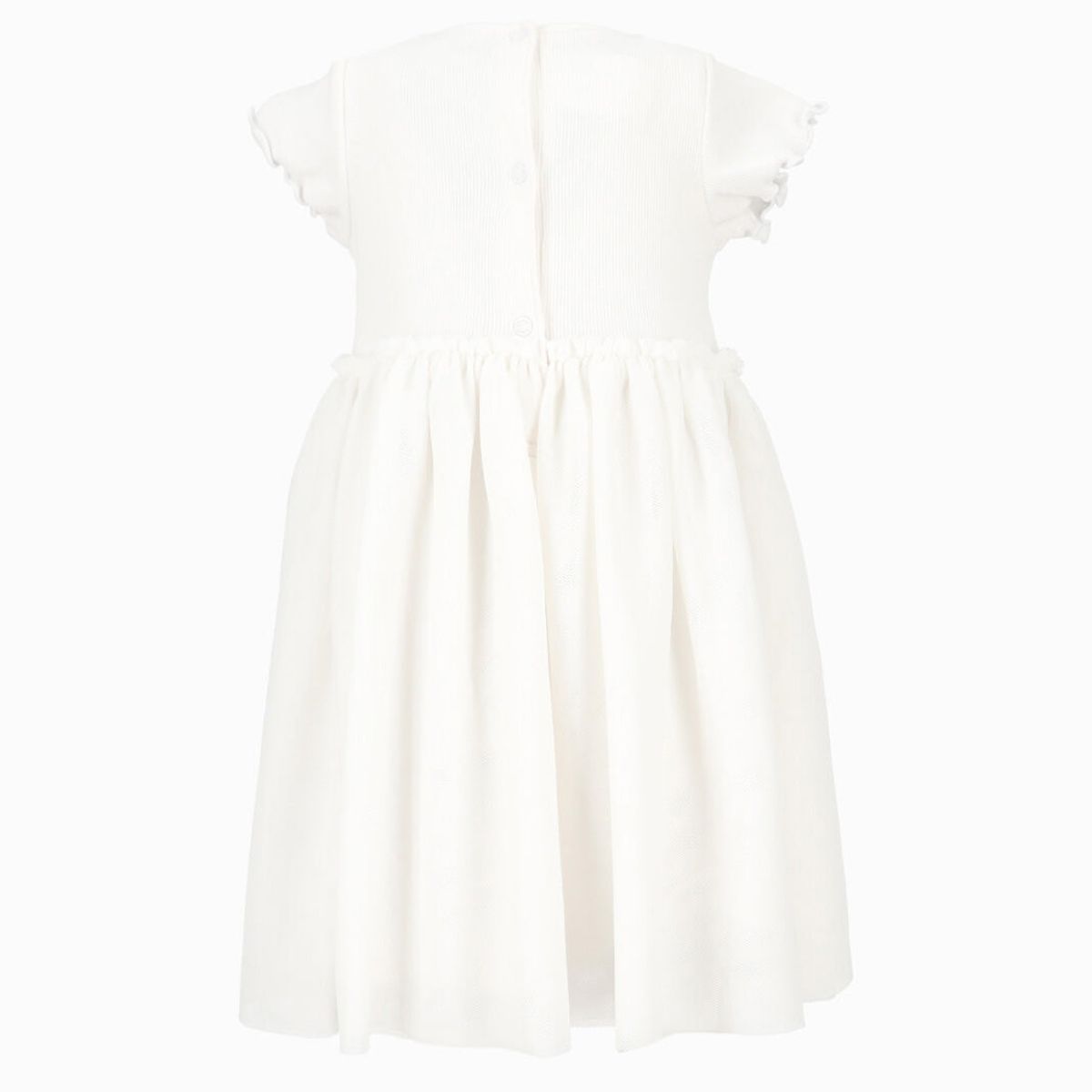 LIMONADA - Vestido bebé con tul blanco Limonada