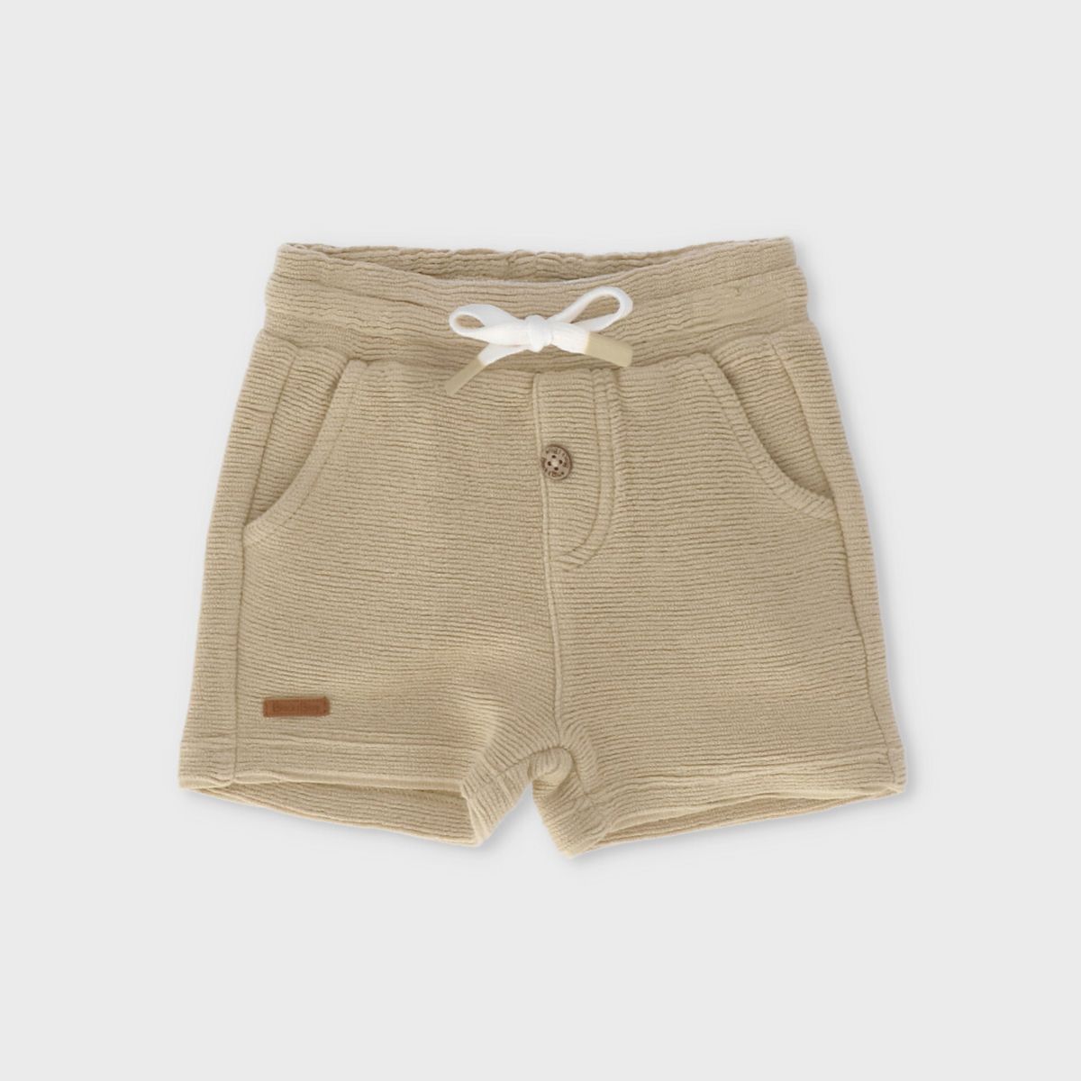 BLACK AND BLUE - Bermuda niño básica beige Black and Blue