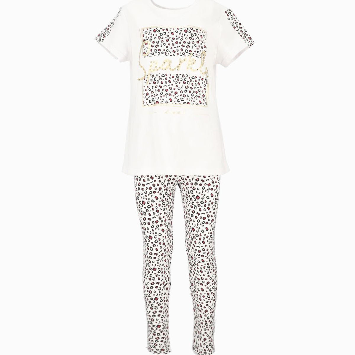 LIMONADA - Conjunto niña sparkle blanco Limonada