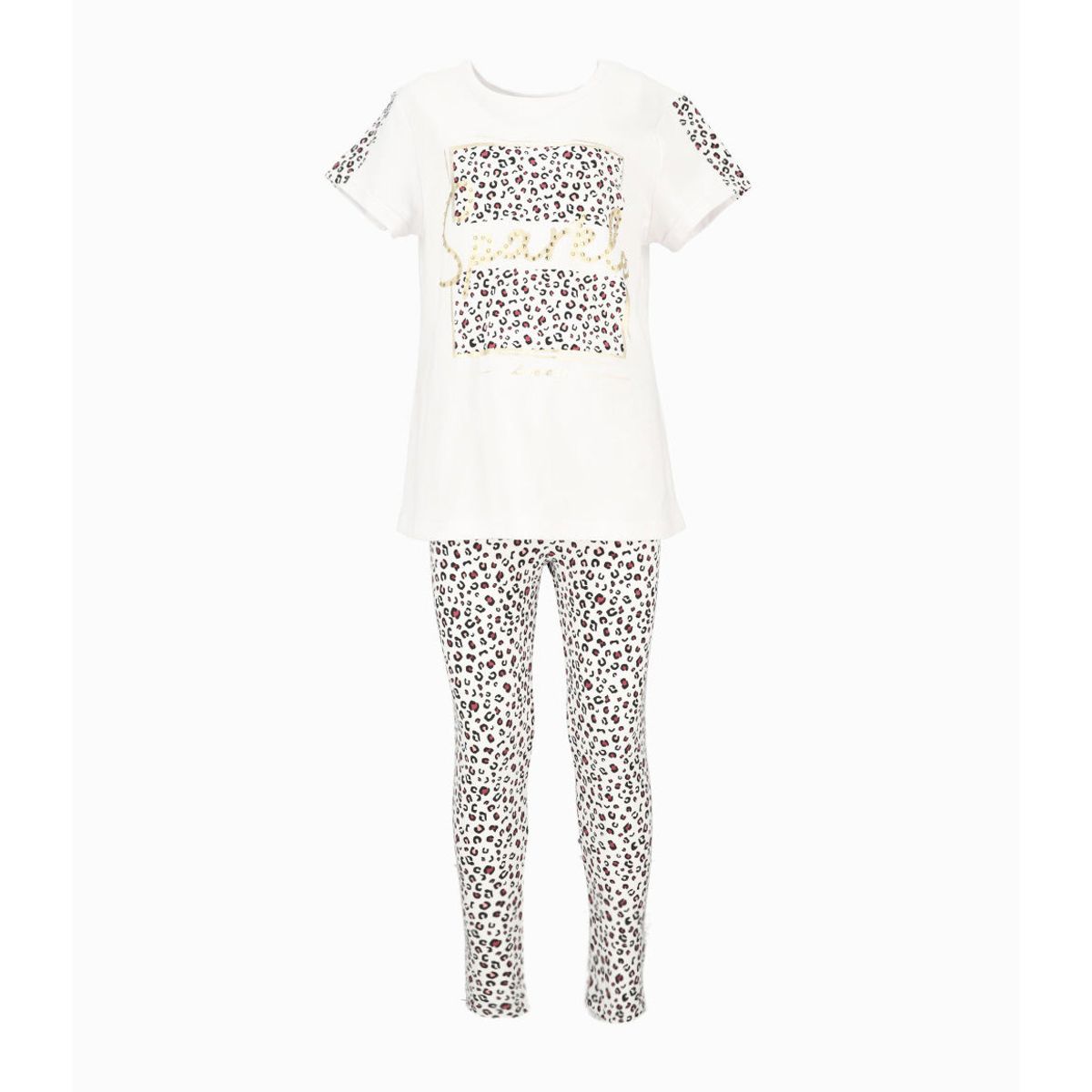 LIMONADA - Conjunto niña sparkle blanco Limonada