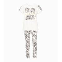 Conjunto niña sparkle blanco