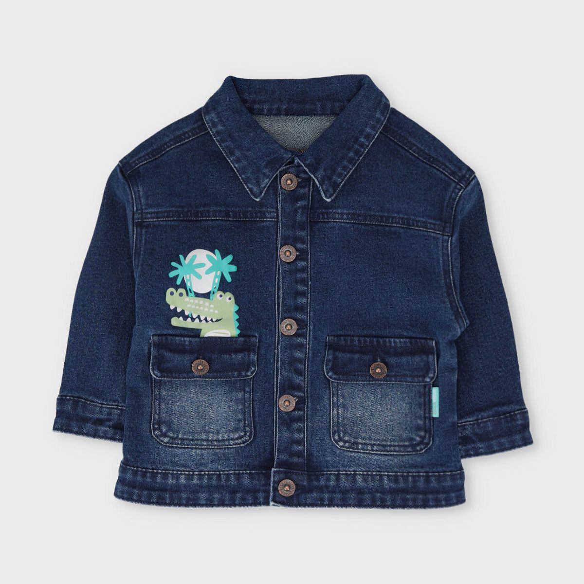 BLACK AND BLUE - Chaqueta bebé cargo azul Black and Blue