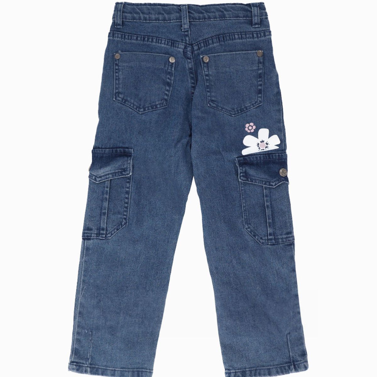 LIMONADA - Jeans niña cargo celeste Limonada