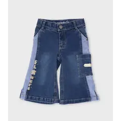 LIMONADA - Jeans bebé bicolor azul