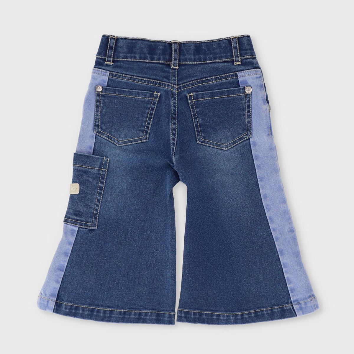 LIMONADA - Jeans bebé bicolor azul Limonada