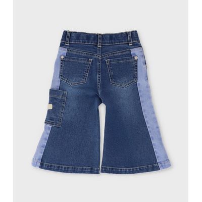 Imagen 2 del producto Jeans bebé bicolor azul