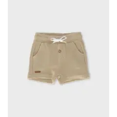 BLACK AND BLUE - Bermuda bebé básica beige