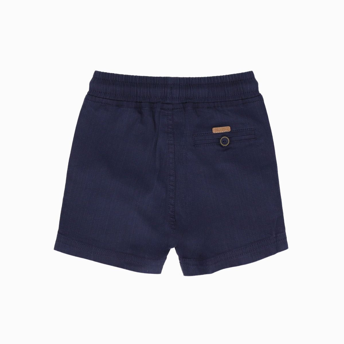 BLACK AND BLUE - Bermuda bebé básica azul marino Black and Blue