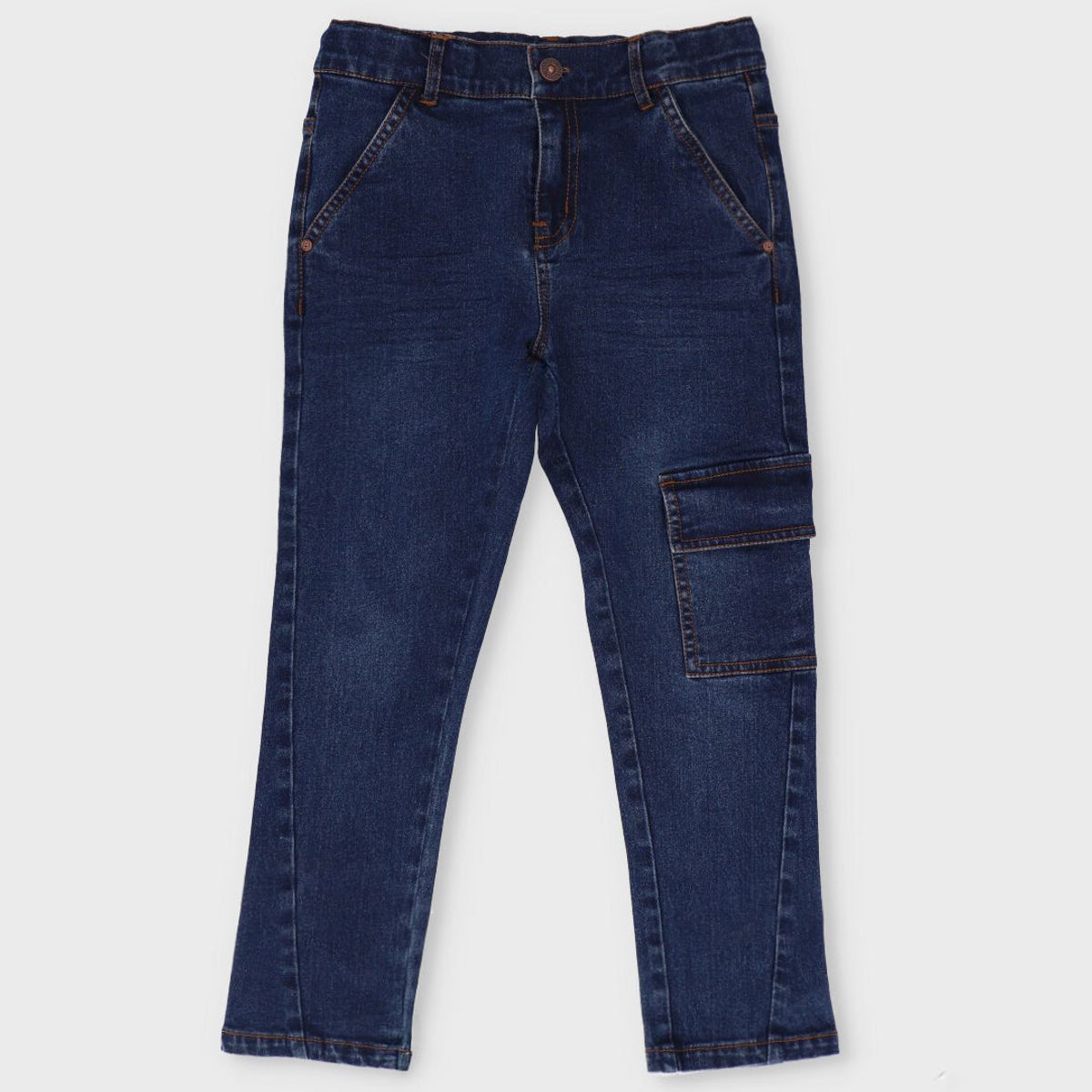 BLACK AND BLUE - Jeans niño cargo azul Black and Blue