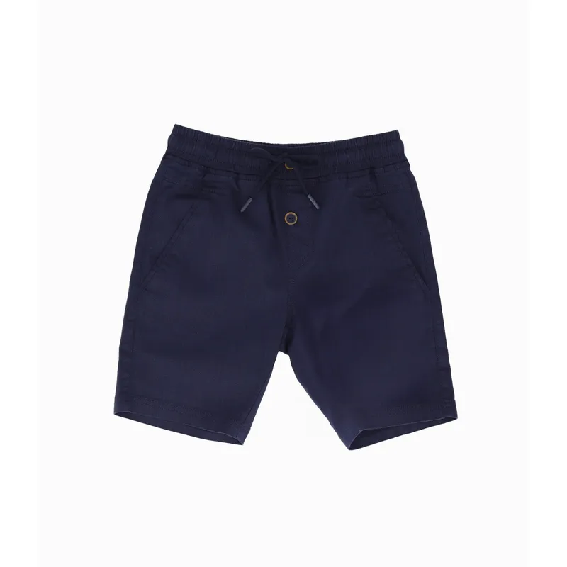 BLACK AND BLUE - Bermuda niño básica azul marino Black and Blue