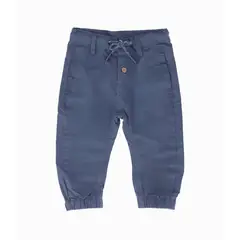 BLACK AND BLUE - Pantalón bebé jogger azul