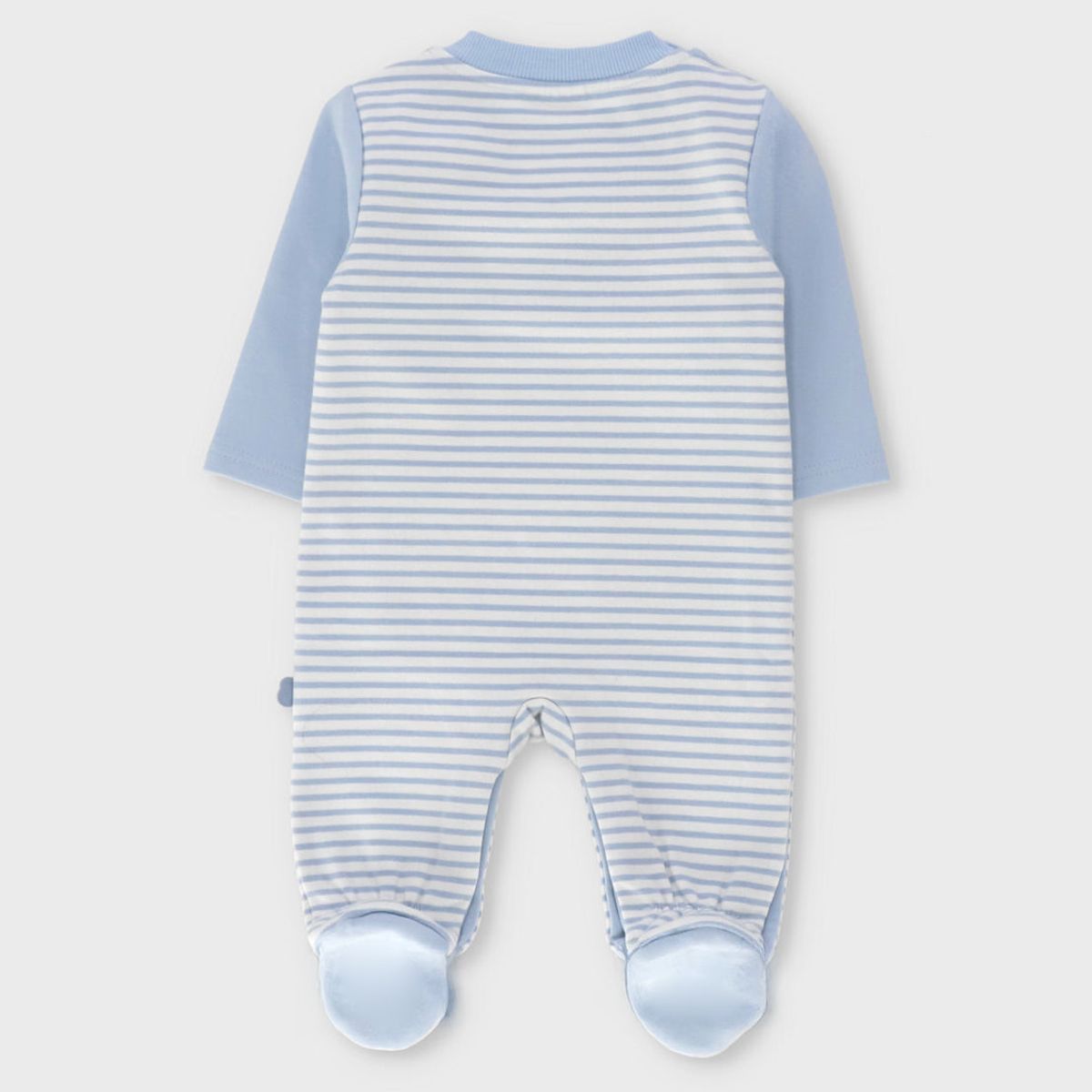 BLACK AND BLUE - Enterito recién nacido con ballenita celeste Black and Blue