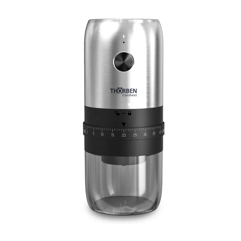 THORBEN Molinillo de Café USB Inox Thor Professional Coffee Grinder