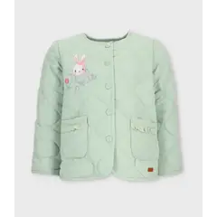 LIMONADA - Chaqueta niña acolchada verde