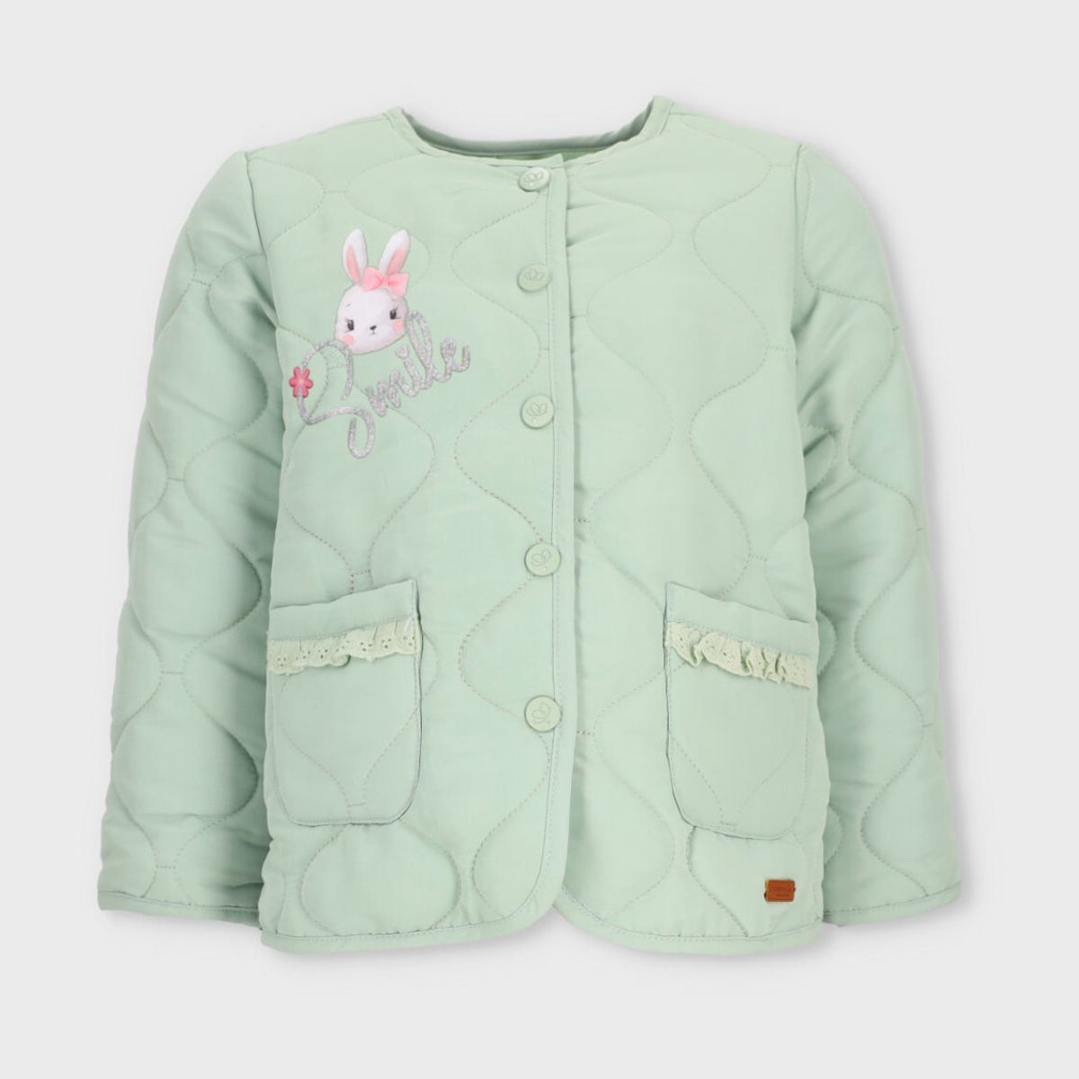 LIMONADA - Chaqueta niña acolchada verde Limonada