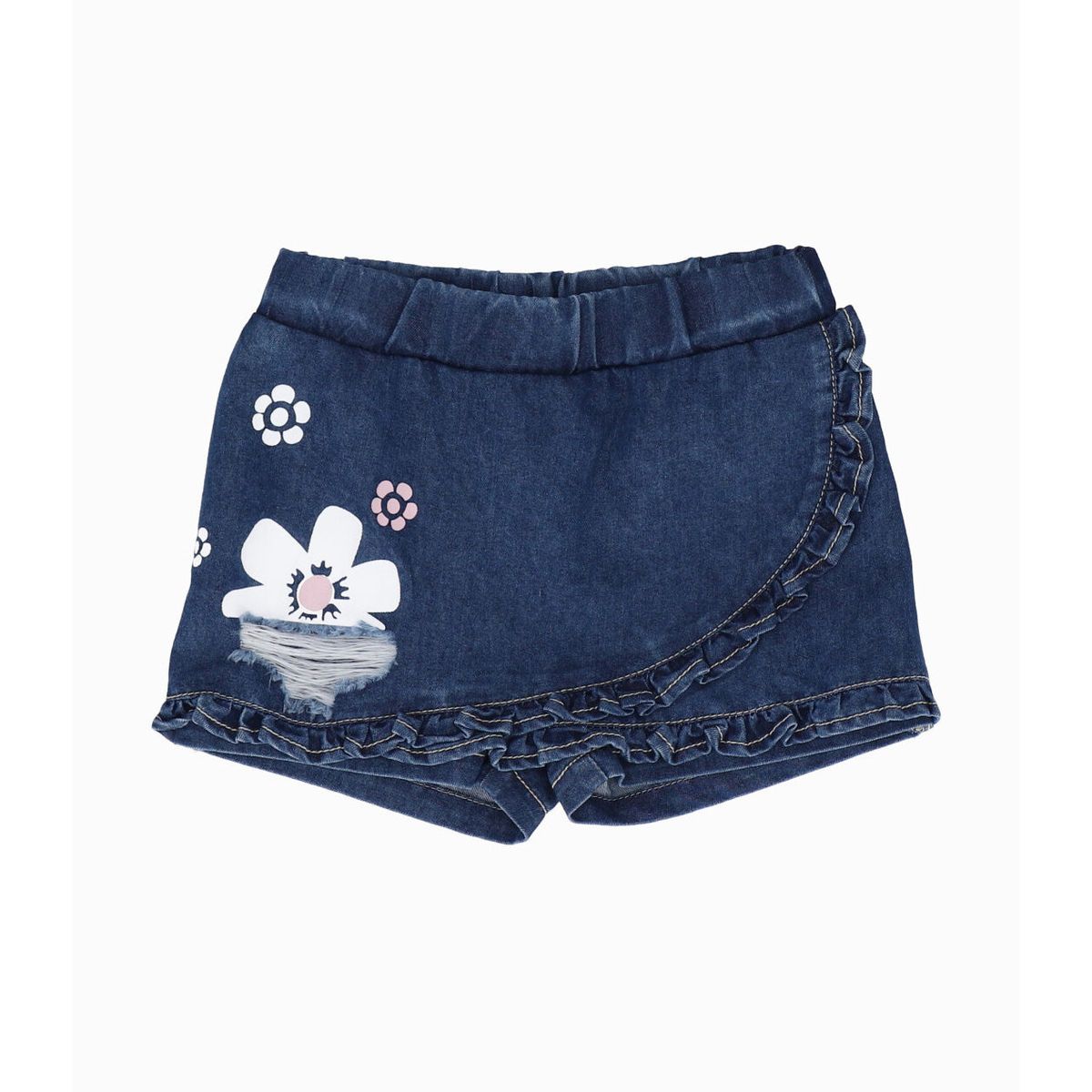 LIMONADA - Short bebé falda short azul Limonada