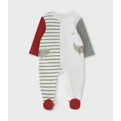 BLACK AND BLUE - Enterito recién nacido con cocodrilo verde