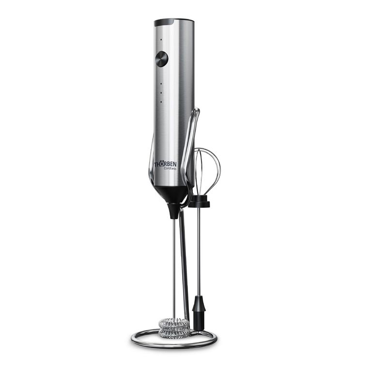 Espumador y Batidor USB Inox Thor Dual Milk Frother