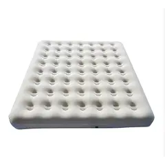 OASIS - Colchón Inflable 1 Plaza Infla Manual 196*96*22cm 32 Agujero Beige