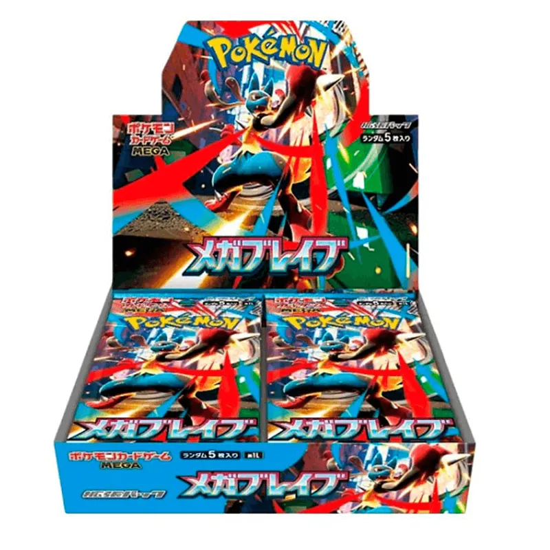 POKEMON - TCG Pokemon Mega Brave Booster Box JP