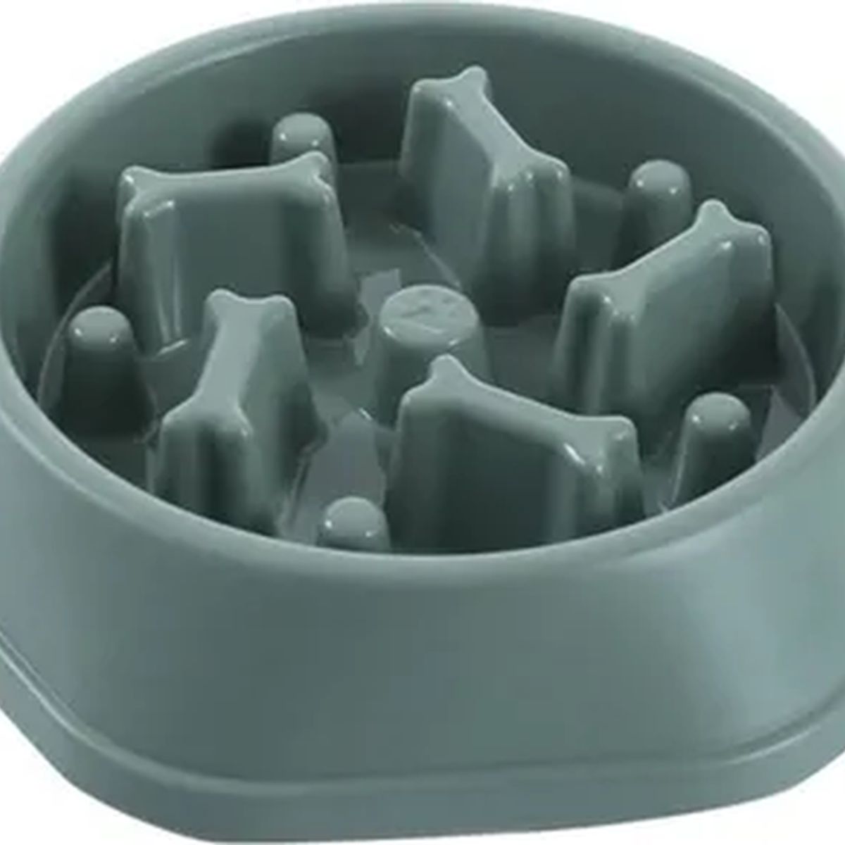 GENERICO - Plato Per-Ros antiestrés mascotas perros color verde