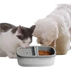 GENERICO - Plato doble bebederocomida mascotas