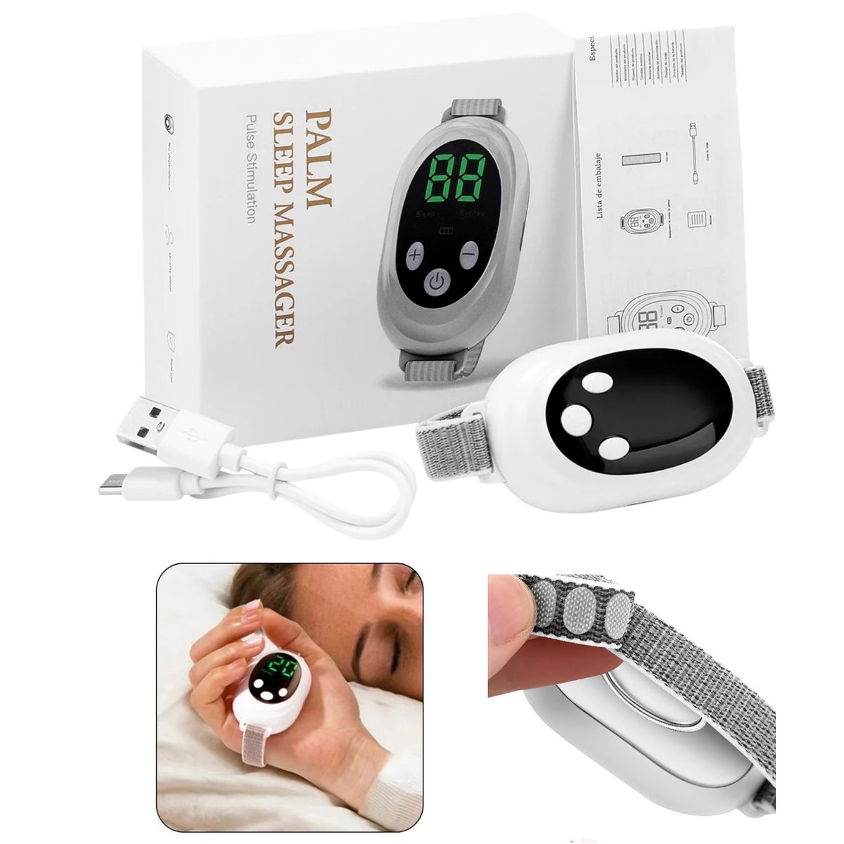 GENERICO - Dispositivo Portatil Anti Estres Ansiedad Nervio Insomnio Alivio